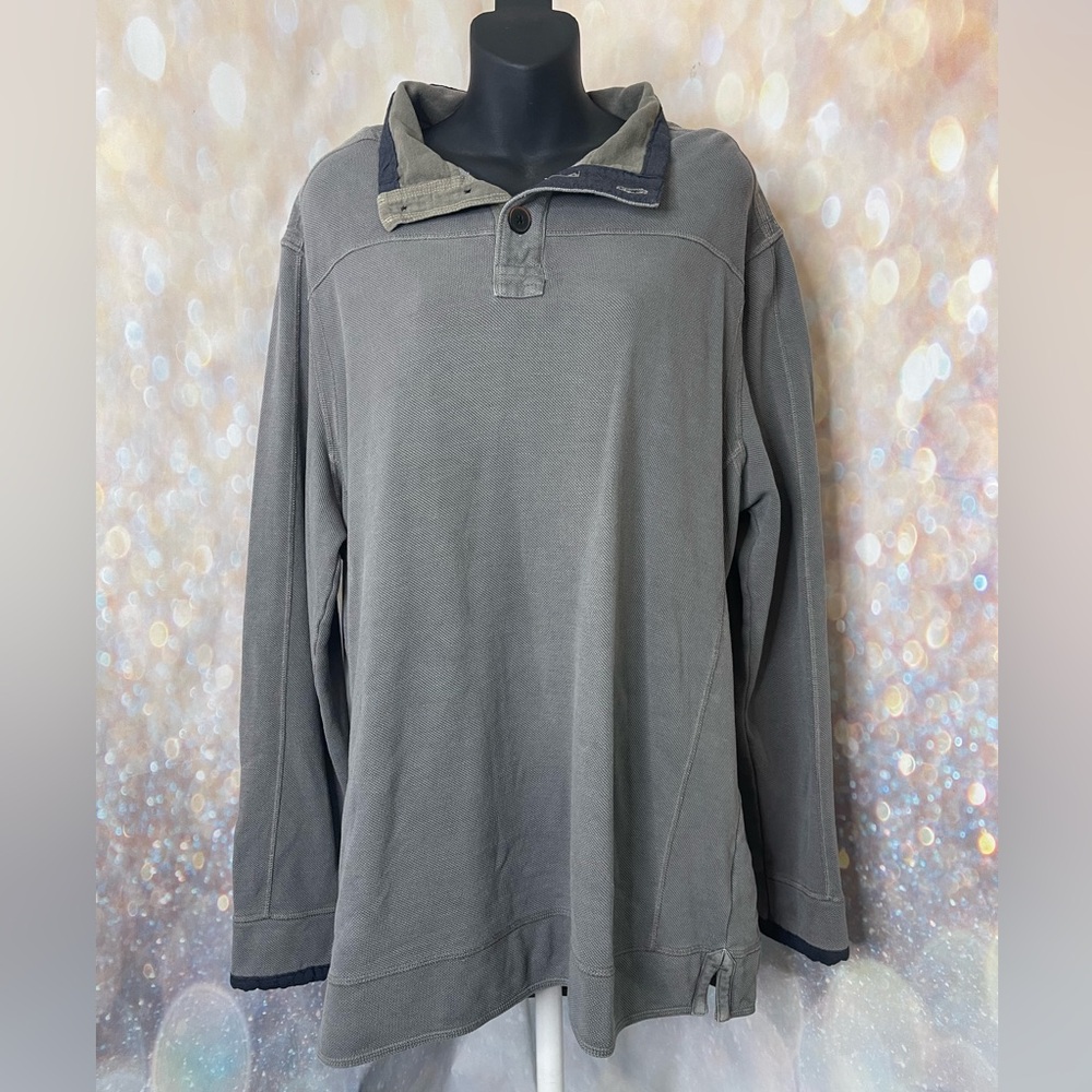 Carbon 2 Cobalt 9 Yards Pullover in Charcoal in Large